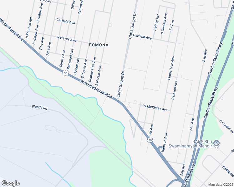 map of restaurants, bars, coffee shops, grocery stores, and more near 485 Chris Gaupp Drive in Galloway