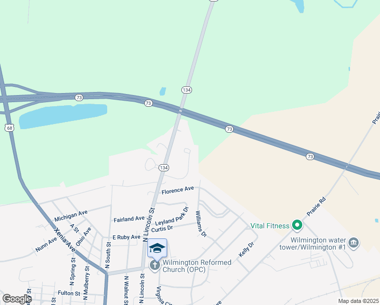 map of restaurants, bars, coffee shops, grocery stores, and more near 1266 Brownberry Drive in Wilmington