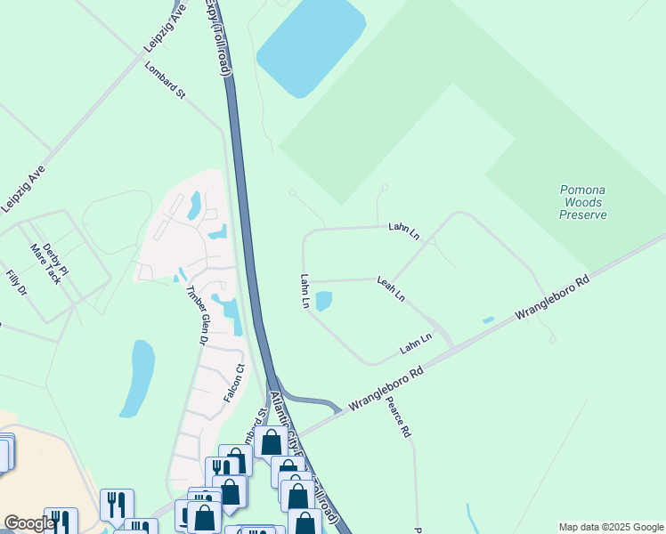 map of restaurants, bars, coffee shops, grocery stores, and more near 4020 Leah Lane in Hamilton