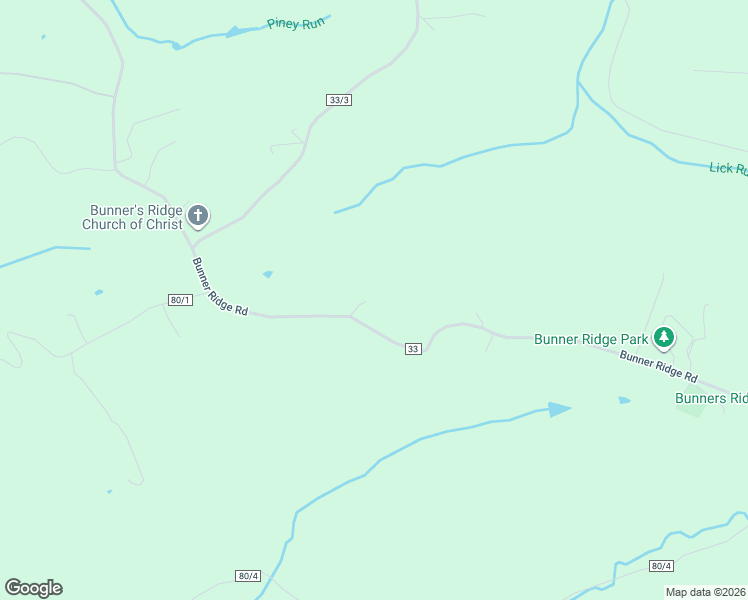 map of restaurants, bars, coffee shops, grocery stores, and more near 2217 Bunner Ridge Road in Fairmont