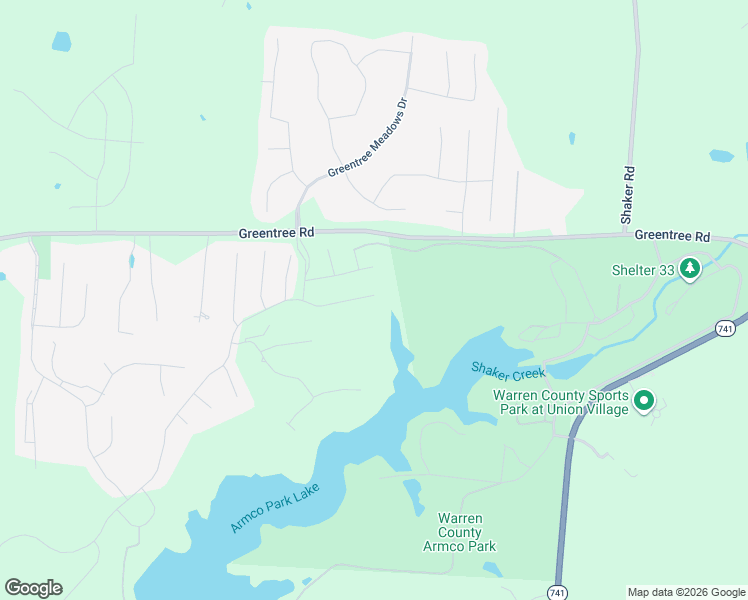 map of restaurants, bars, coffee shops, grocery stores, and more near 1540 Golf Club Drive in Lebanon