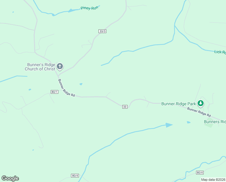 map of restaurants, bars, coffee shops, grocery stores, and more near 2217 Bunner Ridge Road in Fairmont