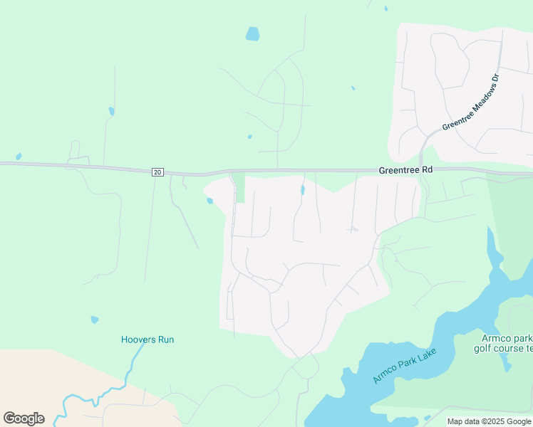 map of restaurants, bars, coffee shops, grocery stores, and more near 4868 Eagle Ridge Court in Lebanon