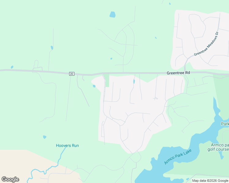 map of restaurants, bars, coffee shops, grocery stores, and more near 4868 Eagle Ridge Court in Lebanon
