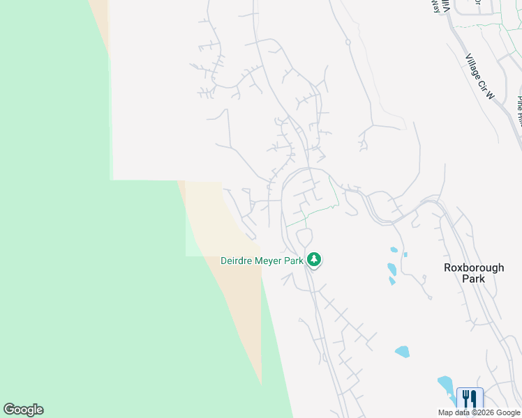 map of restaurants, bars, coffee shops, grocery stores, and more near 6889 Beaver Run in Littleton