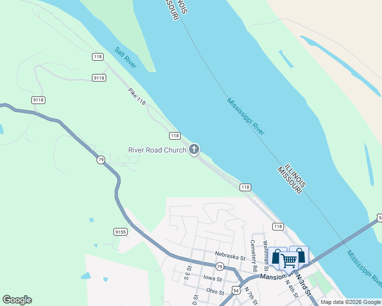 map of restaurants, bars, coffee shops, grocery stores, and more near 22229 Pike 118 in Louisiana