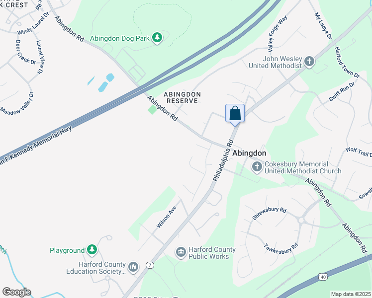 map of restaurants, bars, coffee shops, grocery stores, and more near in Abingdon