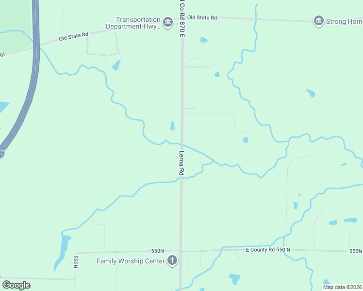 map of restaurants, bars, coffee shops, grocery stores, and more near 5956 North Co Road 870 East in Mattoon