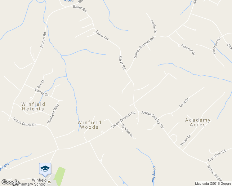 map of restaurants, bars, coffee shops, grocery stores, and more near 4012 Salem Bottom Road in Westminster