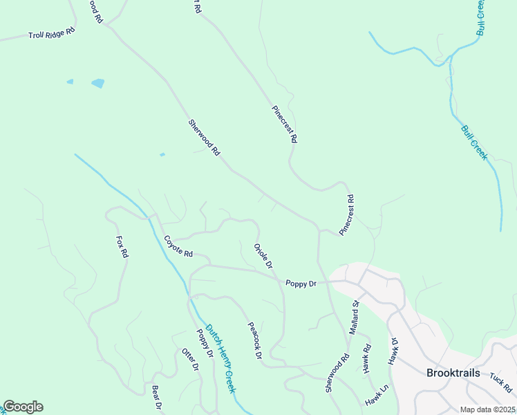 map of restaurants, bars, coffee shops, grocery stores, and more near 27334-27398 Sherwood Rd in Willits