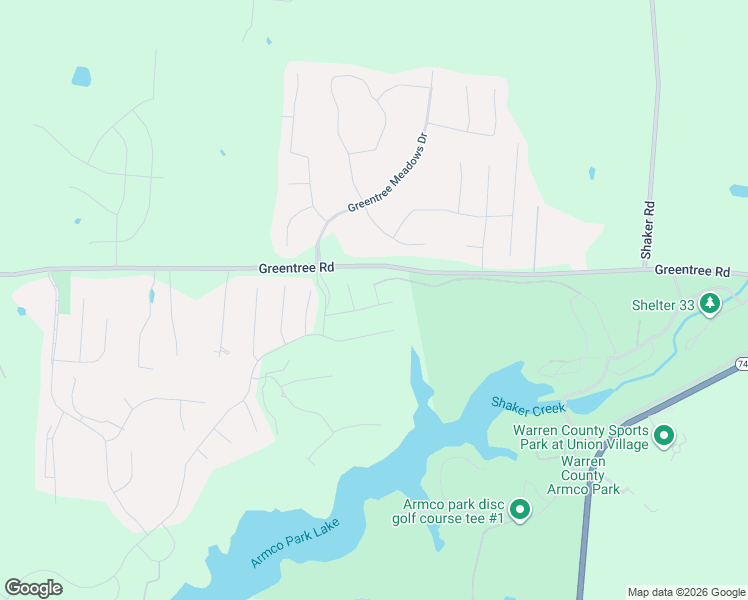 map of restaurants, bars, coffee shops, grocery stores, and more near 1568 Bear Lake Drive in Lebanon