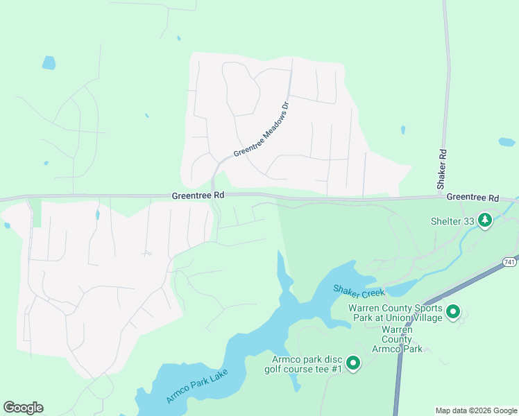 map of restaurants, bars, coffee shops, grocery stores, and more near 1568 Bear Lake Drive in Lebanon