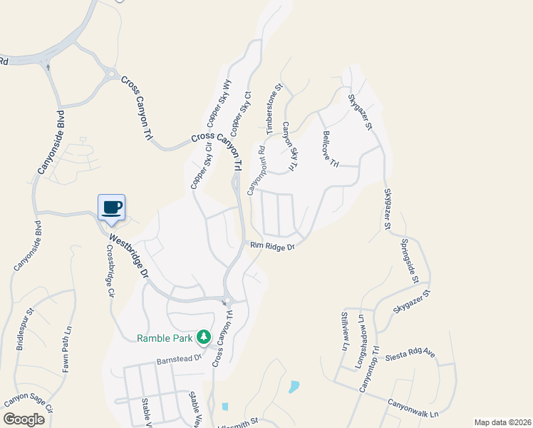 map of restaurants, bars, coffee shops, grocery stores, and more near 7030 Sagerock Street in Castle Pines