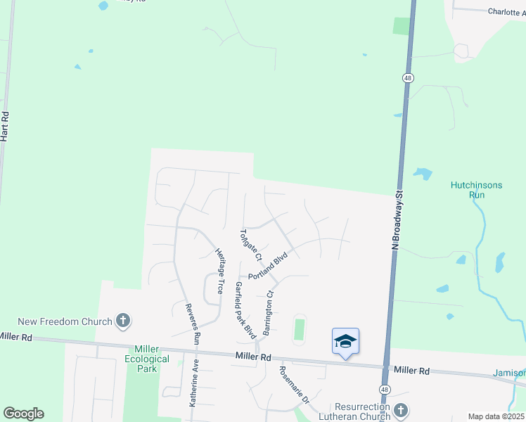 map of restaurants, bars, coffee shops, grocery stores, and more near 1637 Cantebury Lane in Lebanon