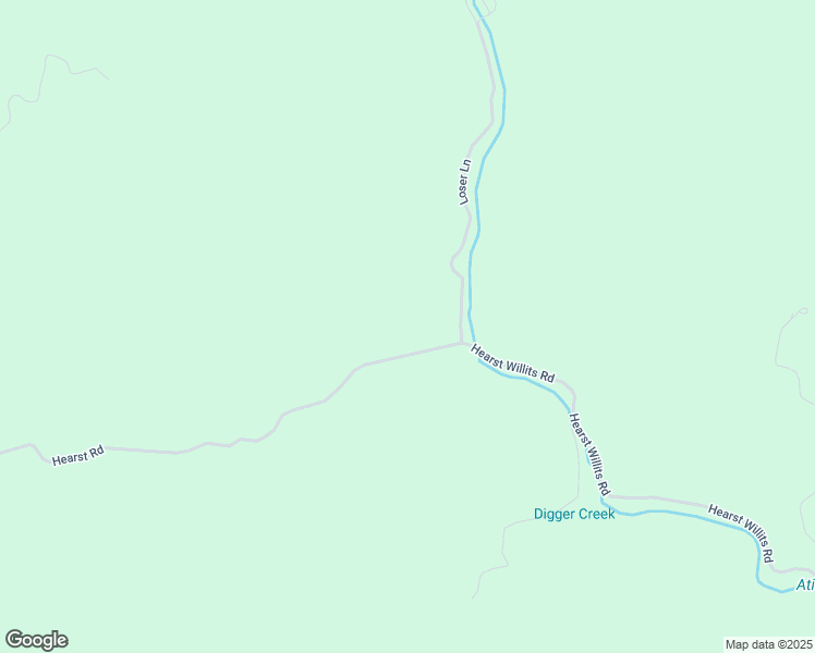 map of restaurants, bars, coffee shops, grocery stores, and more near 7946 Hearst Willits Road in Willits