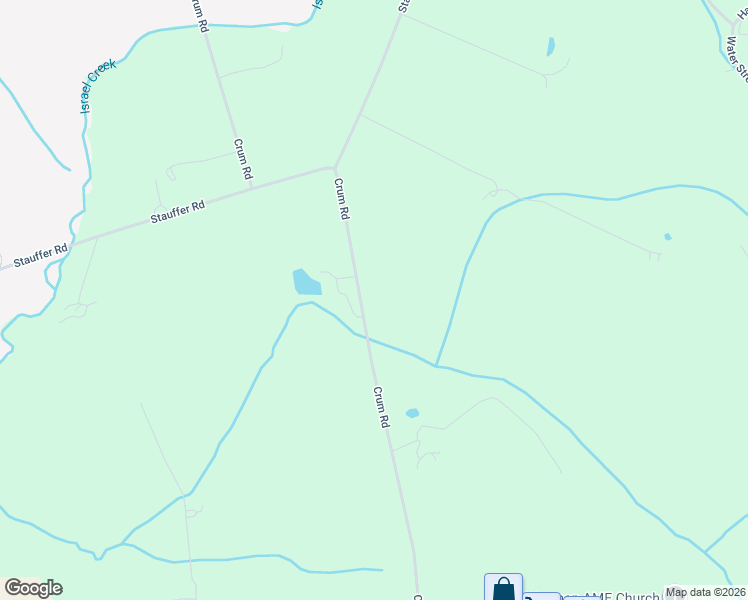 map of restaurants, bars, coffee shops, grocery stores, and more near 8415 Crum Road in Walkersville