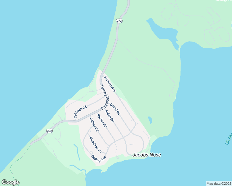 map of restaurants, bars, coffee shops, grocery stores, and more near 65 Bennett Avenue in North East