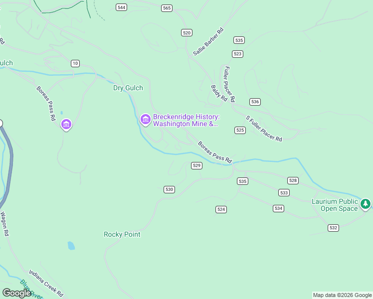 map of restaurants, bars, coffee shops, grocery stores, and more near 78 Bunker Hill Lode Road in Breckenridge