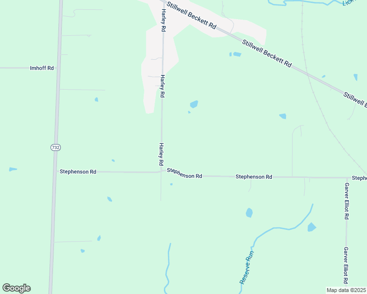 map of restaurants, bars, coffee shops, grocery stores, and more near 3020 Harley Road in Oxford