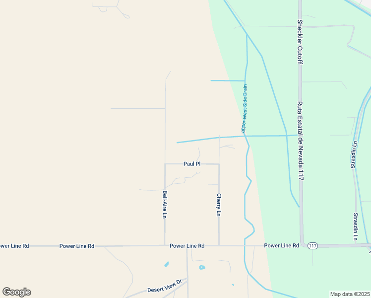 map of restaurants, bars, coffee shops, grocery stores, and more near 6530 Paul Place in Fallon