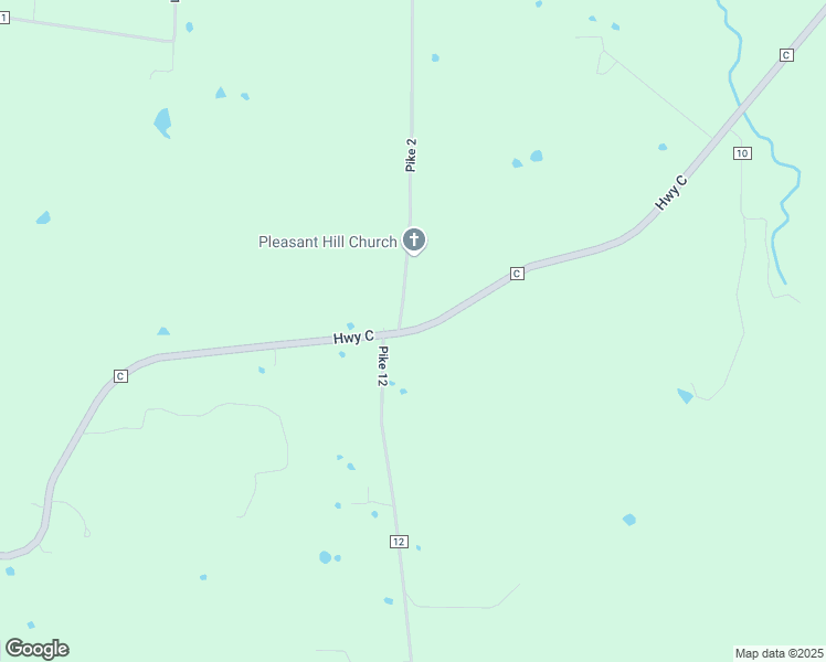 map of restaurants, bars, coffee shops, grocery stores, and more near Highway C in Frankford