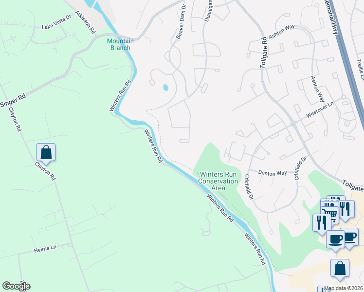 map of restaurants, bars, coffee shops, grocery stores, and more near 340 Foreland Garth in Abingdon
