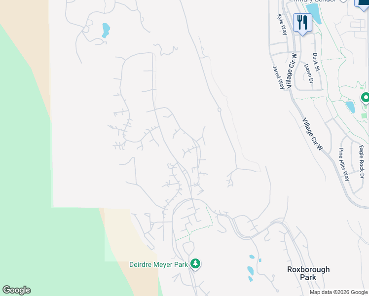 map of restaurants, bars, coffee shops, grocery stores, and more near 10938 Prairie Run in Littleton