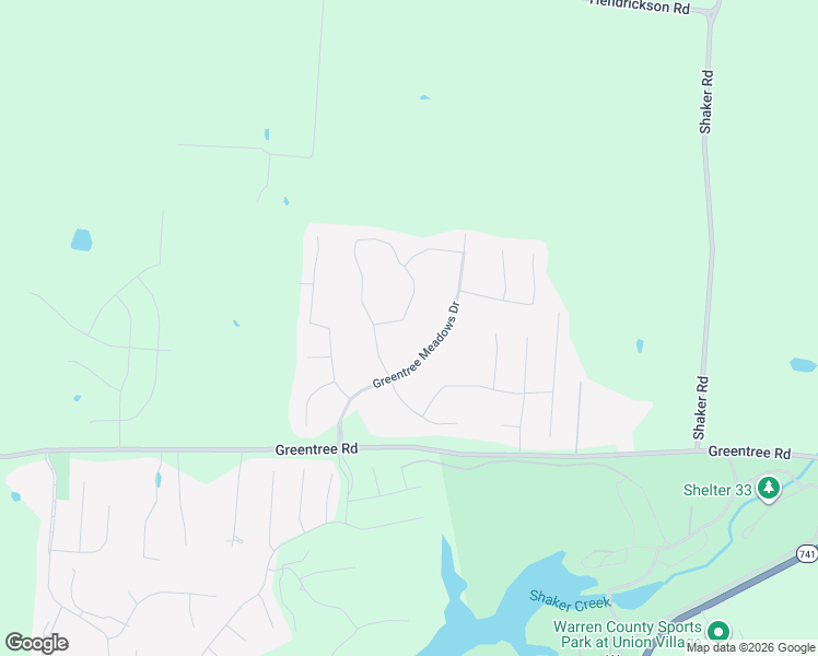 map of restaurants, bars, coffee shops, grocery stores, and more near 2109 Prairie Clover Drive in Lebanon
