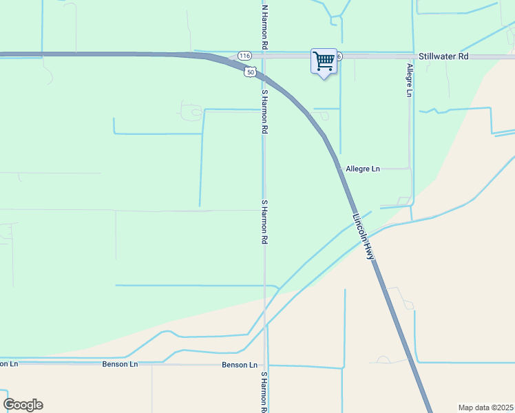 map of restaurants, bars, coffee shops, grocery stores, and more near 960 South Harmon Road in Fallon
