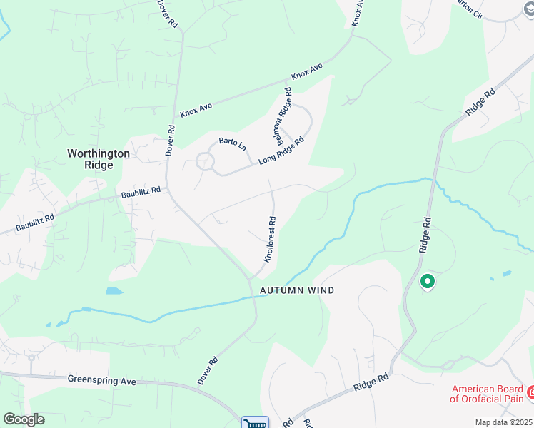 map of restaurants, bars, coffee shops, grocery stores, and more near 12414 Knollcrest Road in Reisterstown
