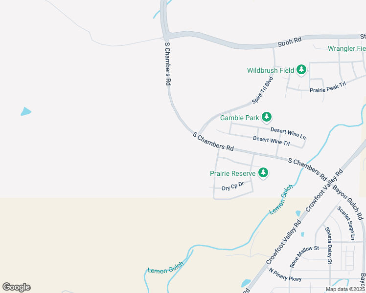 map of restaurants, bars, coffee shops, grocery stores, and more near 6237 N Crowfoot Valley Rd in Parker