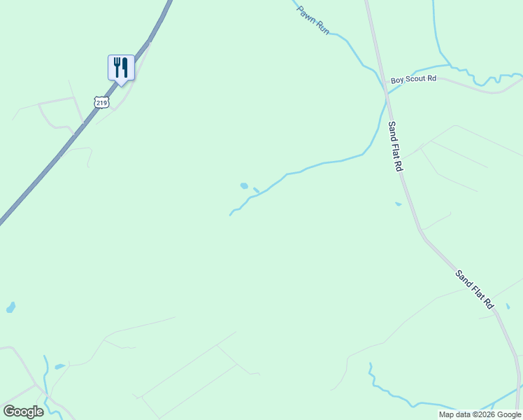 map of restaurants, bars, coffee shops, grocery stores, and more near 3323 Sand Flat Road in Oakland