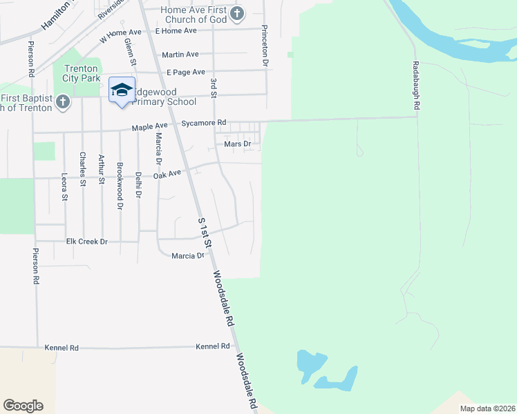 map of restaurants, bars, coffee shops, grocery stores, and more near in Trenton