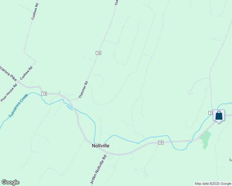 map of restaurants, bars, coffee shops, grocery stores, and more near 17 Legume Drive in Martinsburg