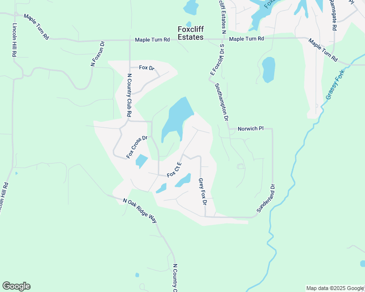 map of restaurants, bars, coffee shops, grocery stores, and more near 2912 Fox Court in Martinsville