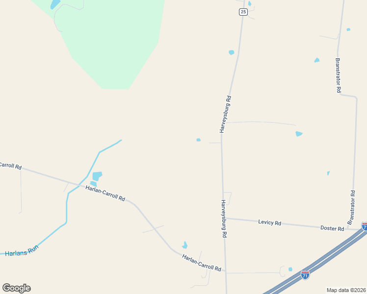 map of restaurants, bars, coffee shops, grocery stores, and more near 3063 Harveysburg Road in Waynesville