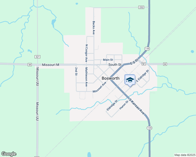 map of restaurants, bars, coffee shops, grocery stores, and more near 208 Grossman Street in Bosworth