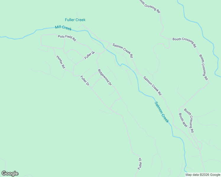 map of restaurants, bars, coffee shops, grocery stores, and more near 30429 Ridgewood Drive in Potter Valley