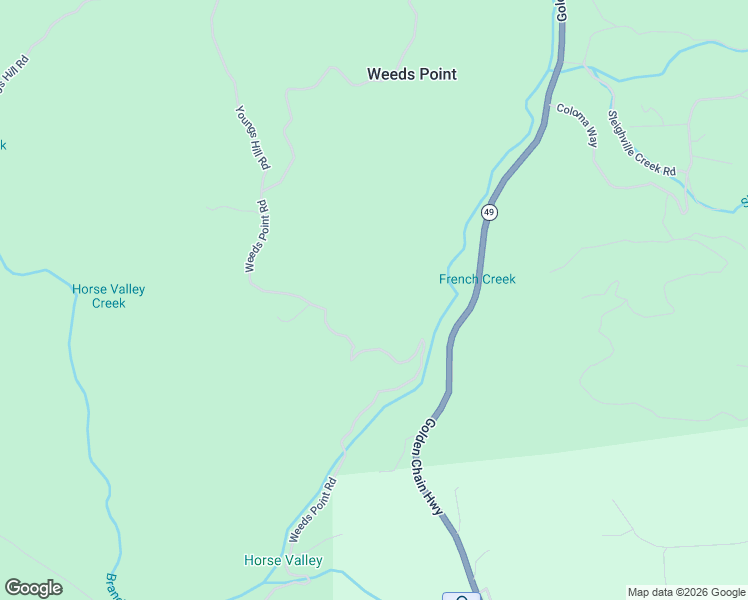 map of restaurants, bars, coffee shops, grocery stores, and more near 16941 Weeds Point Road in Camptonville