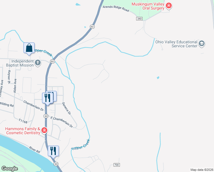 map of restaurants, bars, coffee shops, grocery stores, and more near 209 Deerwalk Circle in Marietta