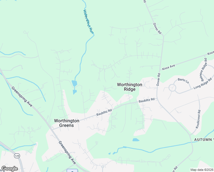 map of restaurants, bars, coffee shops, grocery stores, and more near 12615 Nancy Lee Court in Reisterstown