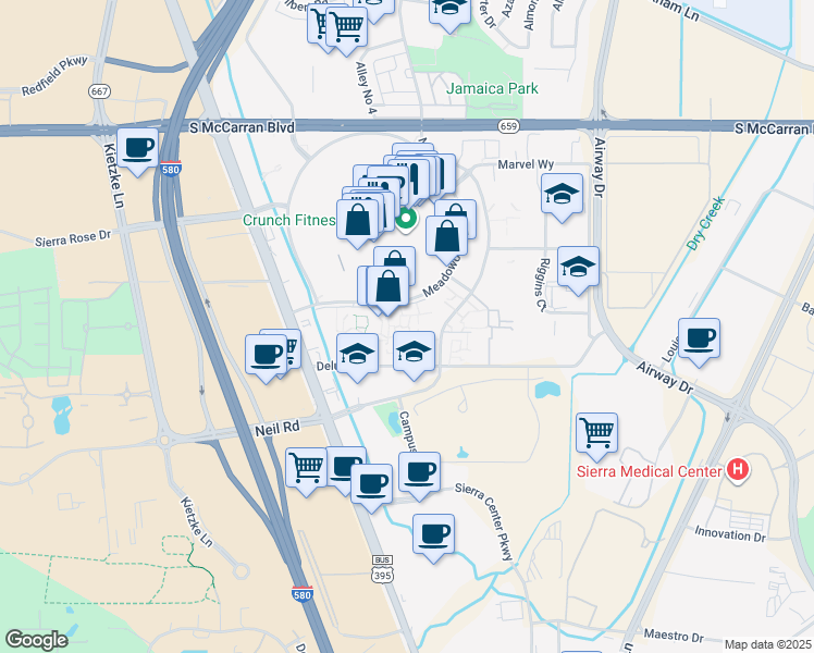 6200 Meadowood Mall Circle, Reno NV Walk Score