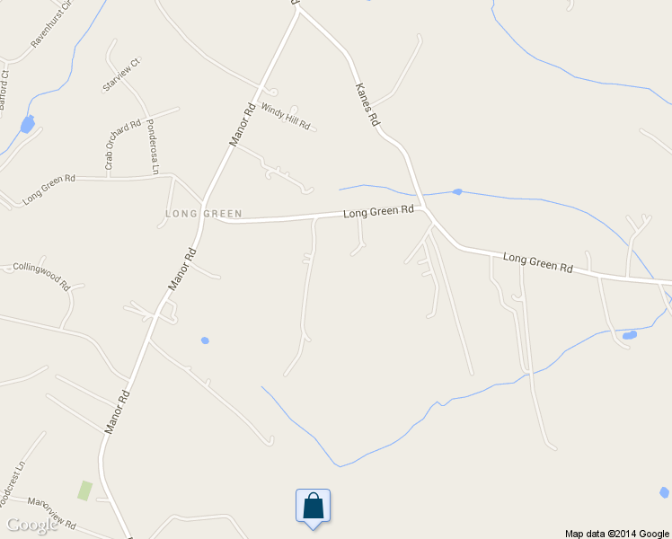 map of restaurants, bars, coffee shops, grocery stores, and more near 4619 Long Green Road in Glen Arm