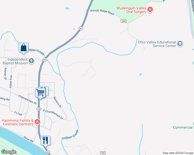 map of restaurants, bars, coffee shops, grocery stores, and more near 209 Deerwalk Circle in Marietta
