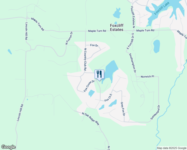 map of restaurants, bars, coffee shops, grocery stores, and more near 3002 North Country Club Road in Martinsville