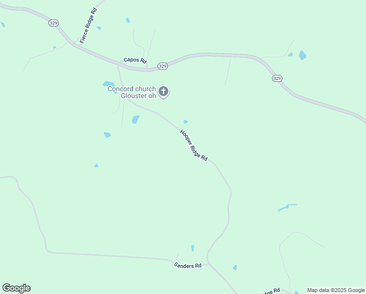 map of restaurants, bars, coffee shops, grocery stores, and more near 11375 Hooper Ridge Road in Glouster