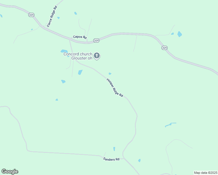 map of restaurants, bars, coffee shops, grocery stores, and more near 11375 Hooper Ridge Road in Glouster