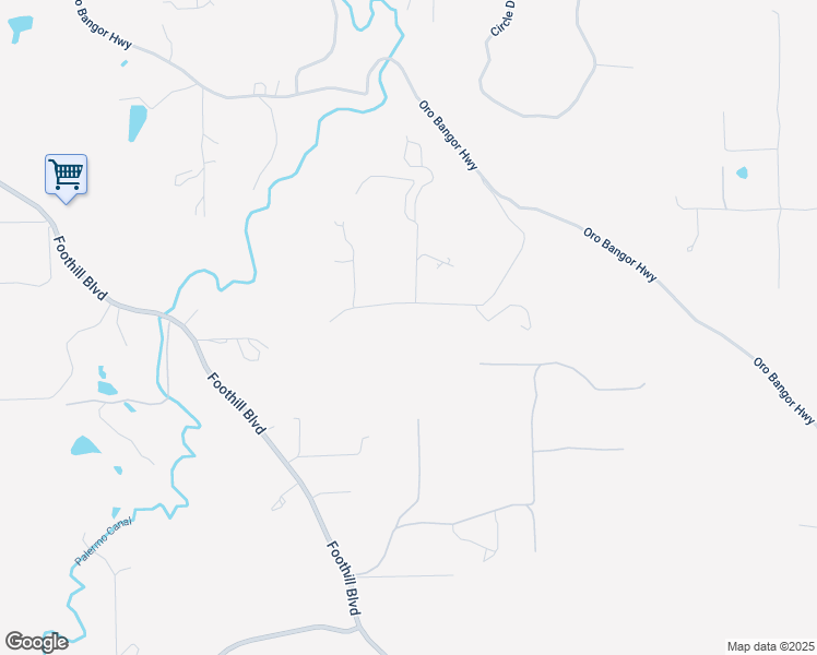 map of restaurants, bars, coffee shops, grocery stores, and more near 185 Grimont Road in Oroville
