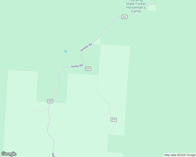 map of restaurants, bars, coffee shops, grocery stores, and more near 18674 Webster Road in Laurelville