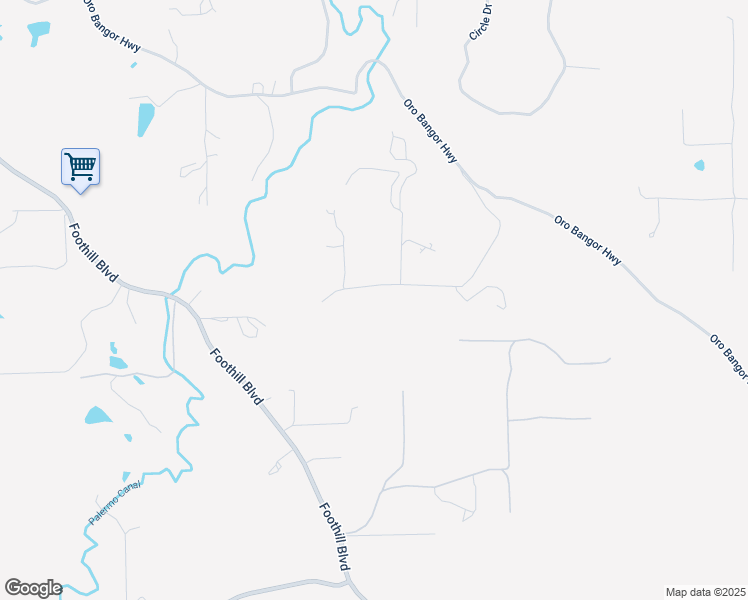 map of restaurants, bars, coffee shops, grocery stores, and more near 185 Grimont Road in Oroville
